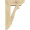 Ekena Millwork Balboa Slat Rough Sawn Bracket w/ Offset Brace, Douglas Fir, 8"W x 22"D x 34"H BKT0806X22X34BOA06RDF - alternate 2